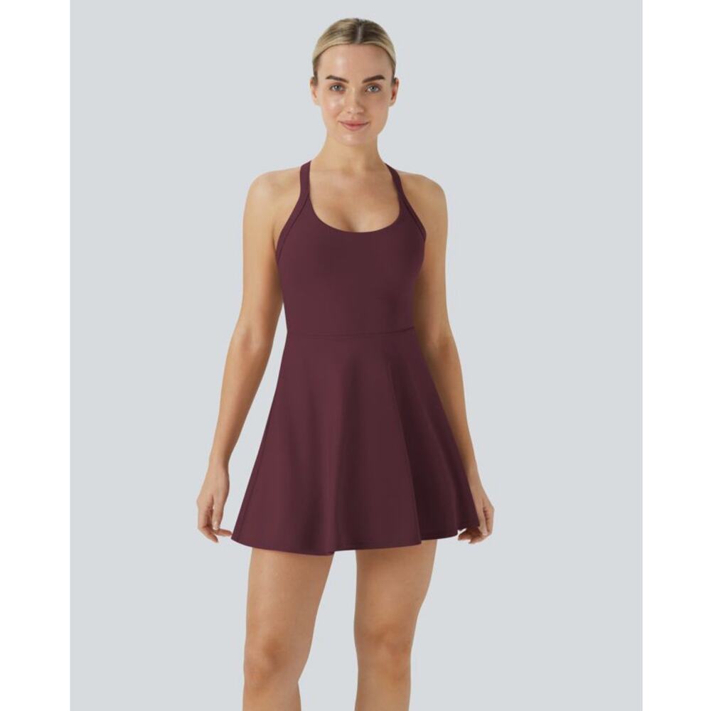Halara Softlyzero Airy Backless Active Easy-Peezy Dress